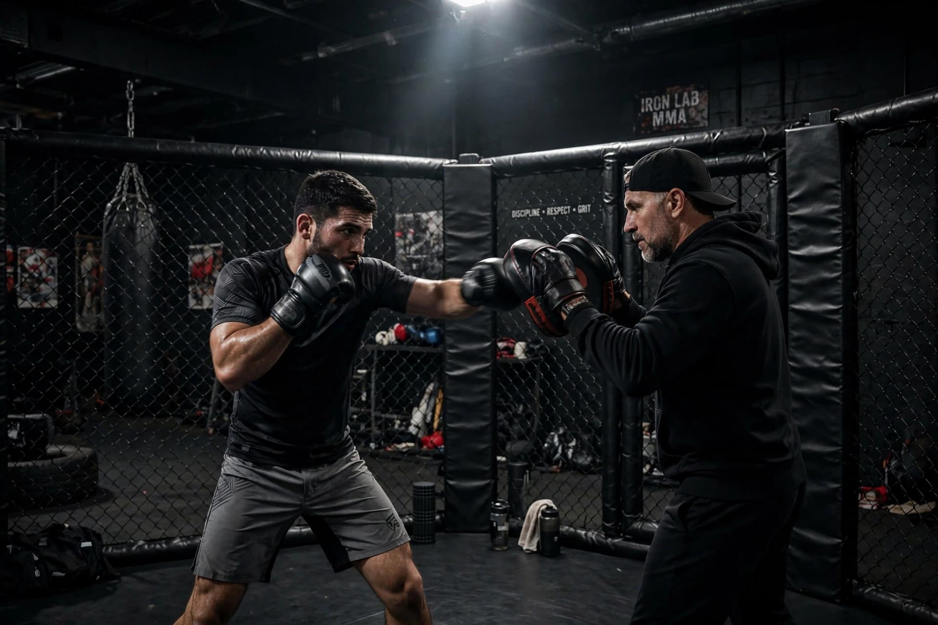 MMA training